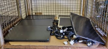 6x computer monitors - Samsung, Benq, Fujitsu, Eizo