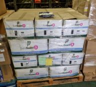 20x boxes of MicroClean SureGuard 3 - size XL coverall with integral feet - 25 units per box