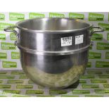Freestanding mixer mixing bowl - diameter: 400mm - height: 340mm