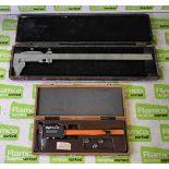 Tesa Digit Cal SI 05.30017 150mm (6 inch) vernier caliper, Chesterman Sheffield No 770/1 150mm