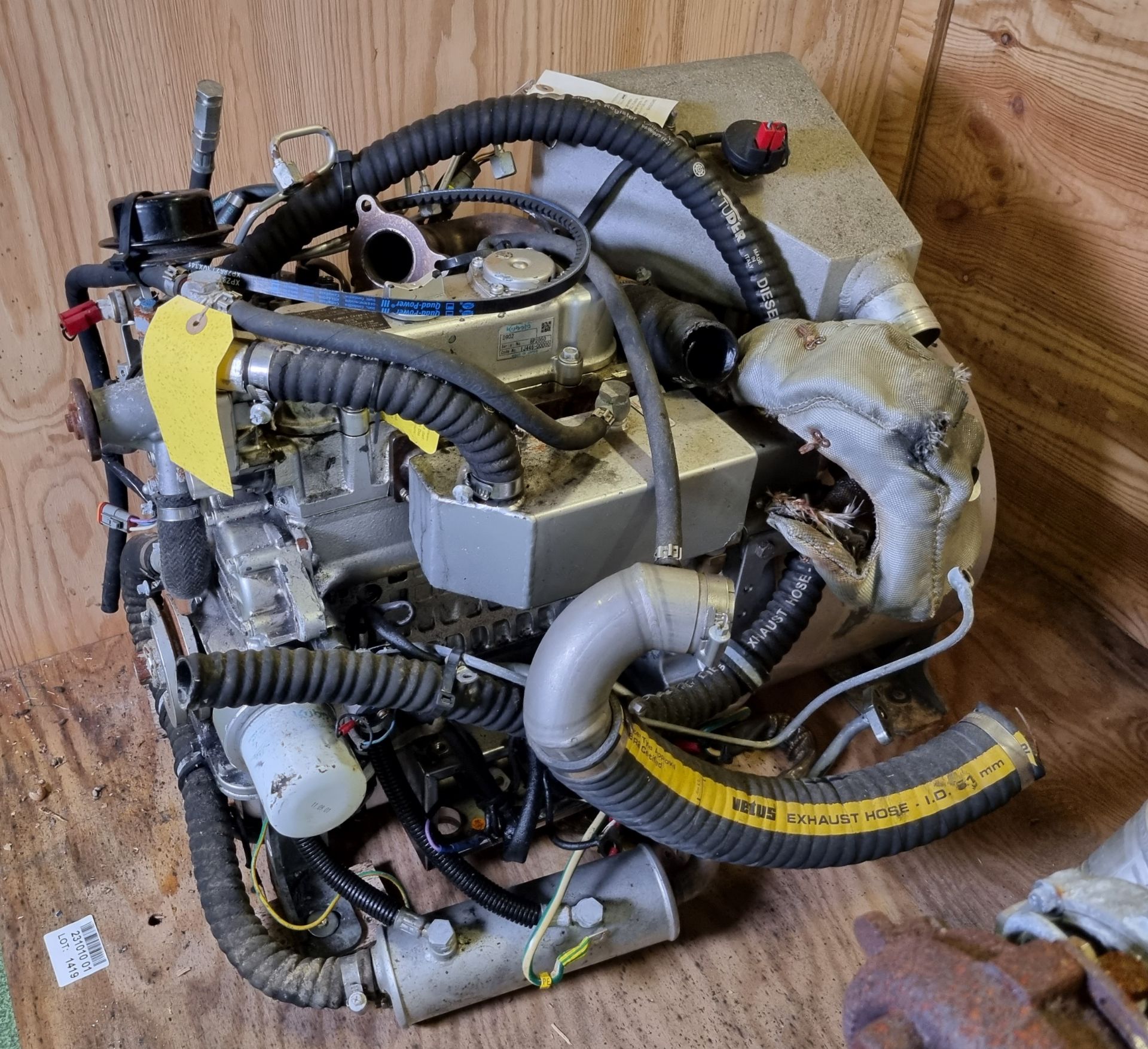Kubota D902-ET02 diesel engine - Image 3 of 4