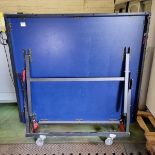 DHS T10124 moveable and foldable table tennis table - AS SPARES OR REPAIRS