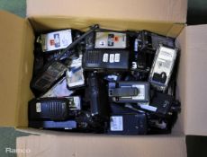 Approx 57x assorted two way radios - 19x Motorola GP900, 19x GP300, 10x Vertex, 1x Icom, 1x Maxon