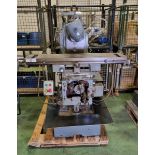 Ajax universal milling machine (29815B) - 415V - W 1450 x D 1200 x H 1700mm - MISSING GUARD