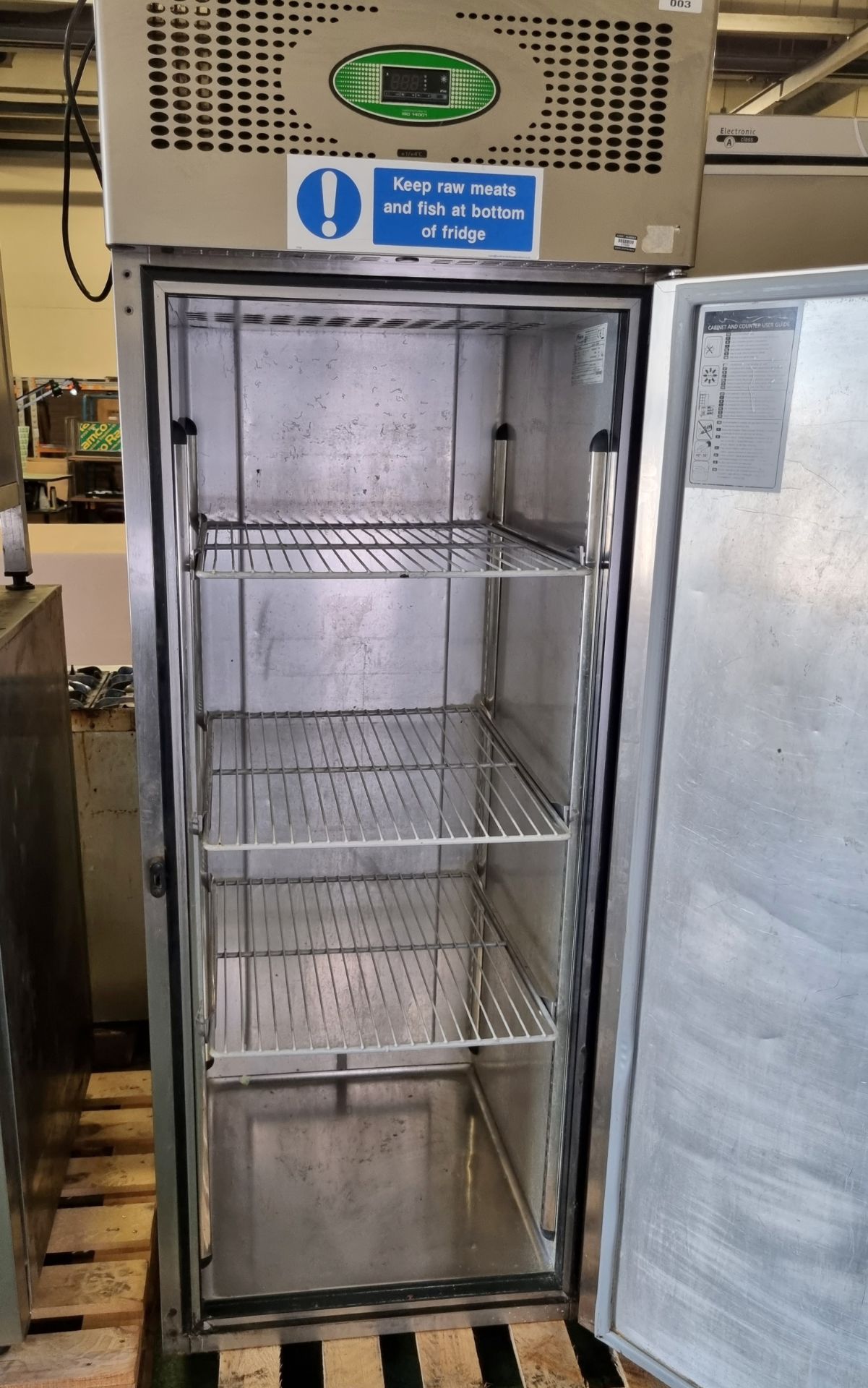 Foster EPSG600H refrigerator L 800 x W 700 x H 1950mm - Image 3 of 4