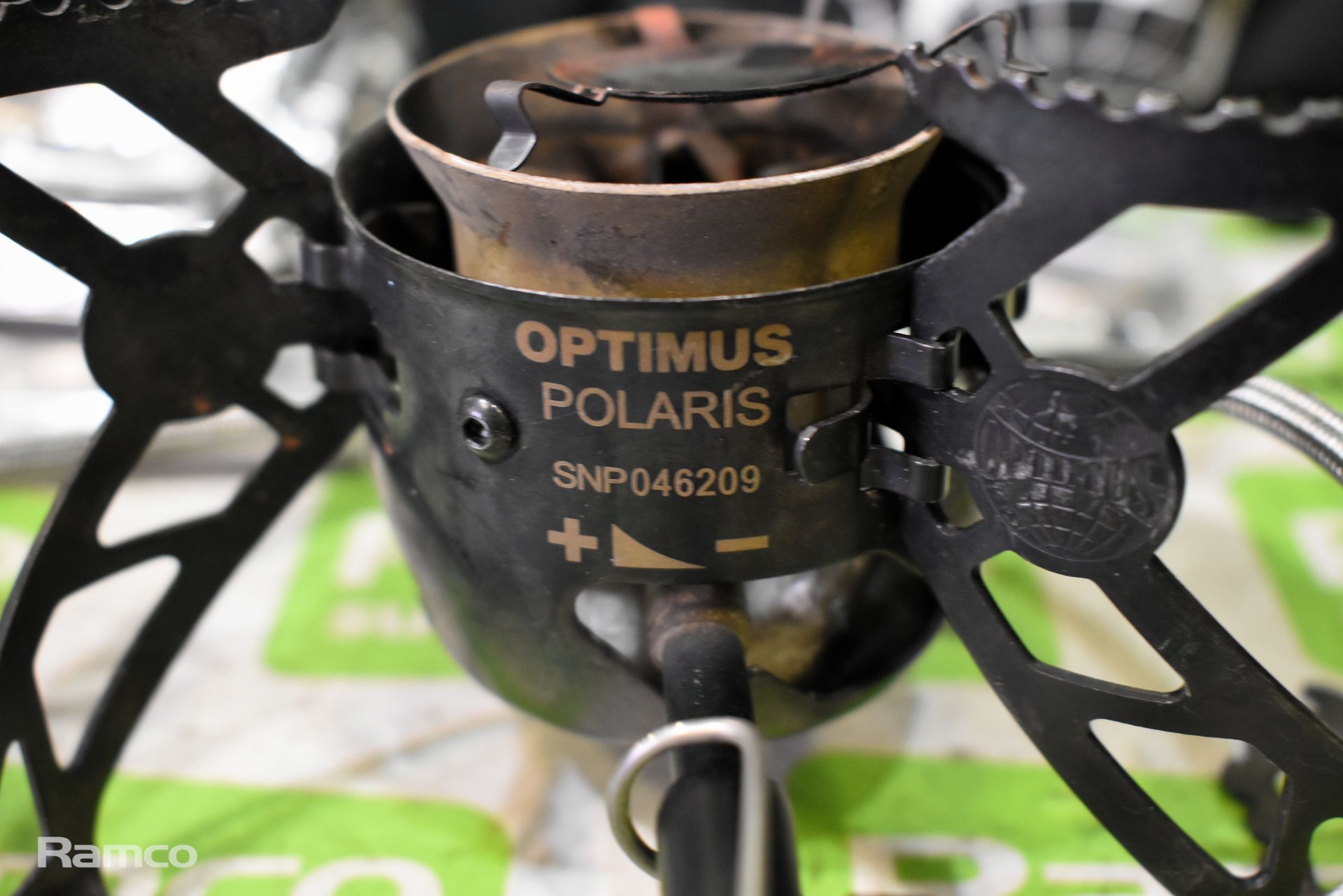 10x Optimus Polaris camping stoves with carry bag - incomplete - AS SPARES OR REPAIRS - Image 4 of 7