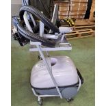 KS group IPX4 steam cleaner with trolley - 230V - 50hz - L 650 x W 430 x H 970mm - Incomplete