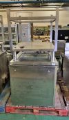 Electrolux ECF/G101/1 stainless steel combi oven with base - 240v - W 890 x D 990 x H 1710mm