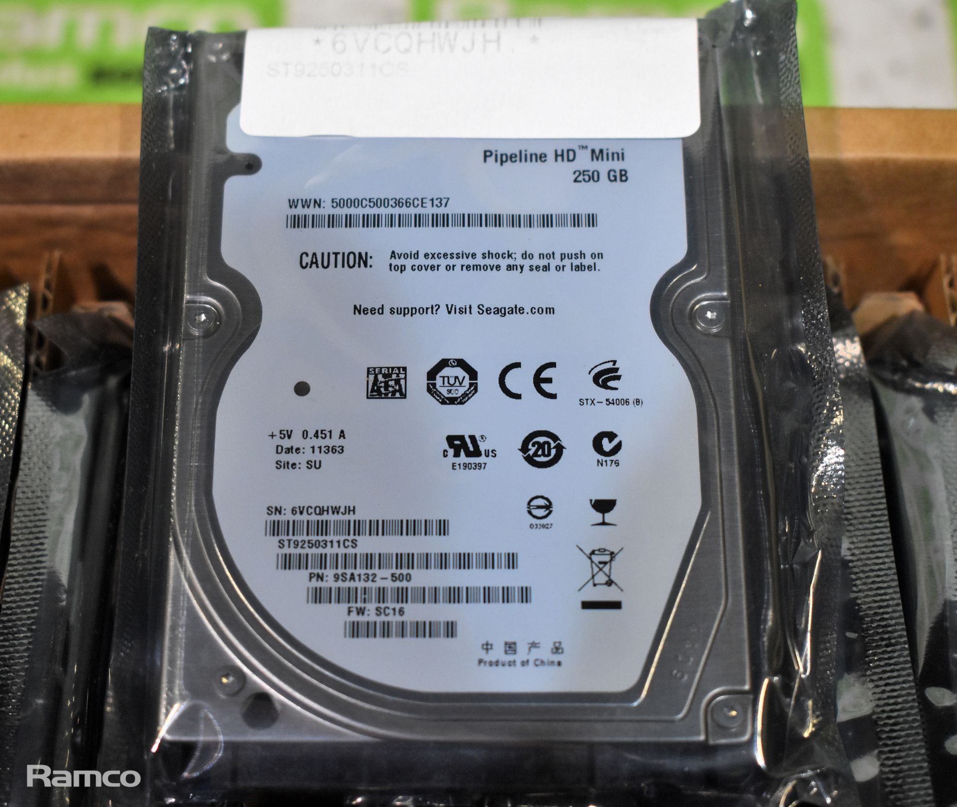 20x 250gb laptop HDDs - Image 2 of 3