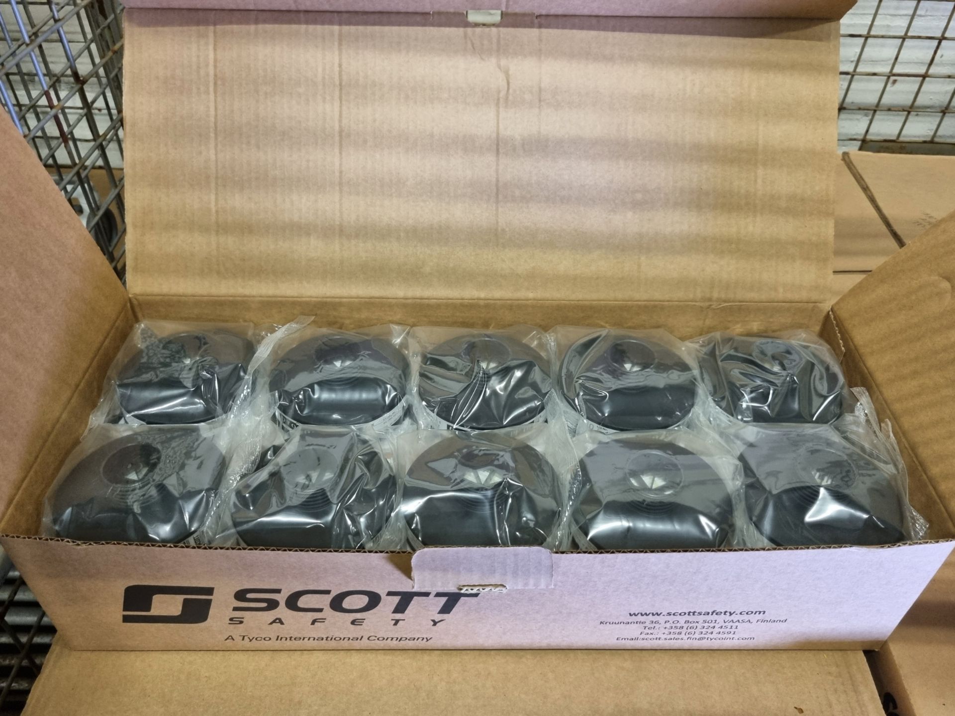 9x boxes of Scott RFF/40/2/ML Gemini full face masks - black, 7x boxes of Scott Pro2000 PF 10 - Bild 2 aus 6