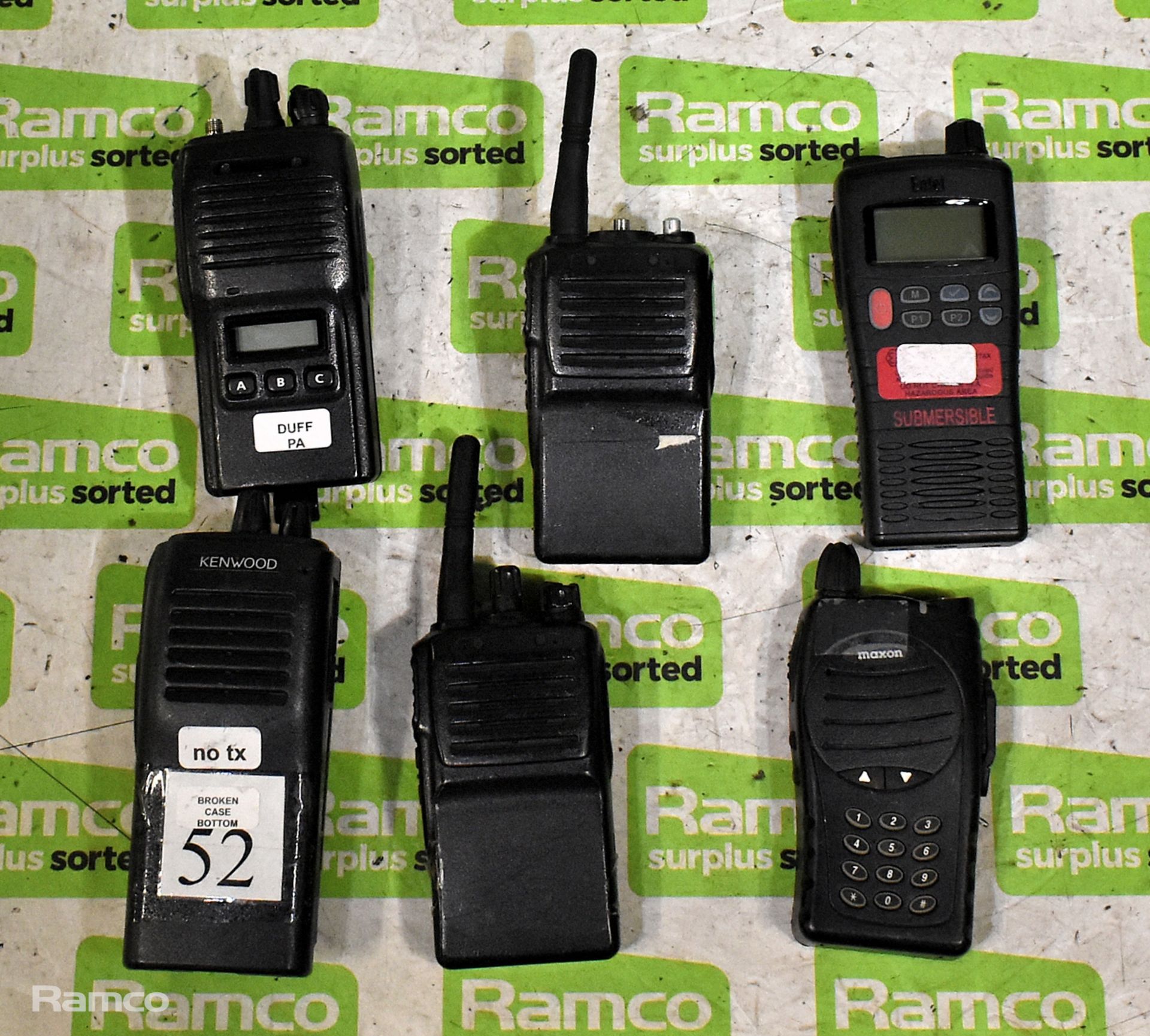 Approx. 57x assorted two way radios - 19x Motorola GP900, 19x GP300, 10x Vertex, 1x Icom, 1x Maxon, - Image 2 of 5