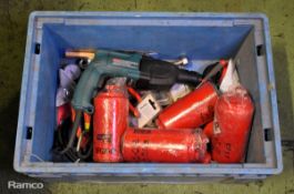 Garage tools, filters, Makita HR2020 drill