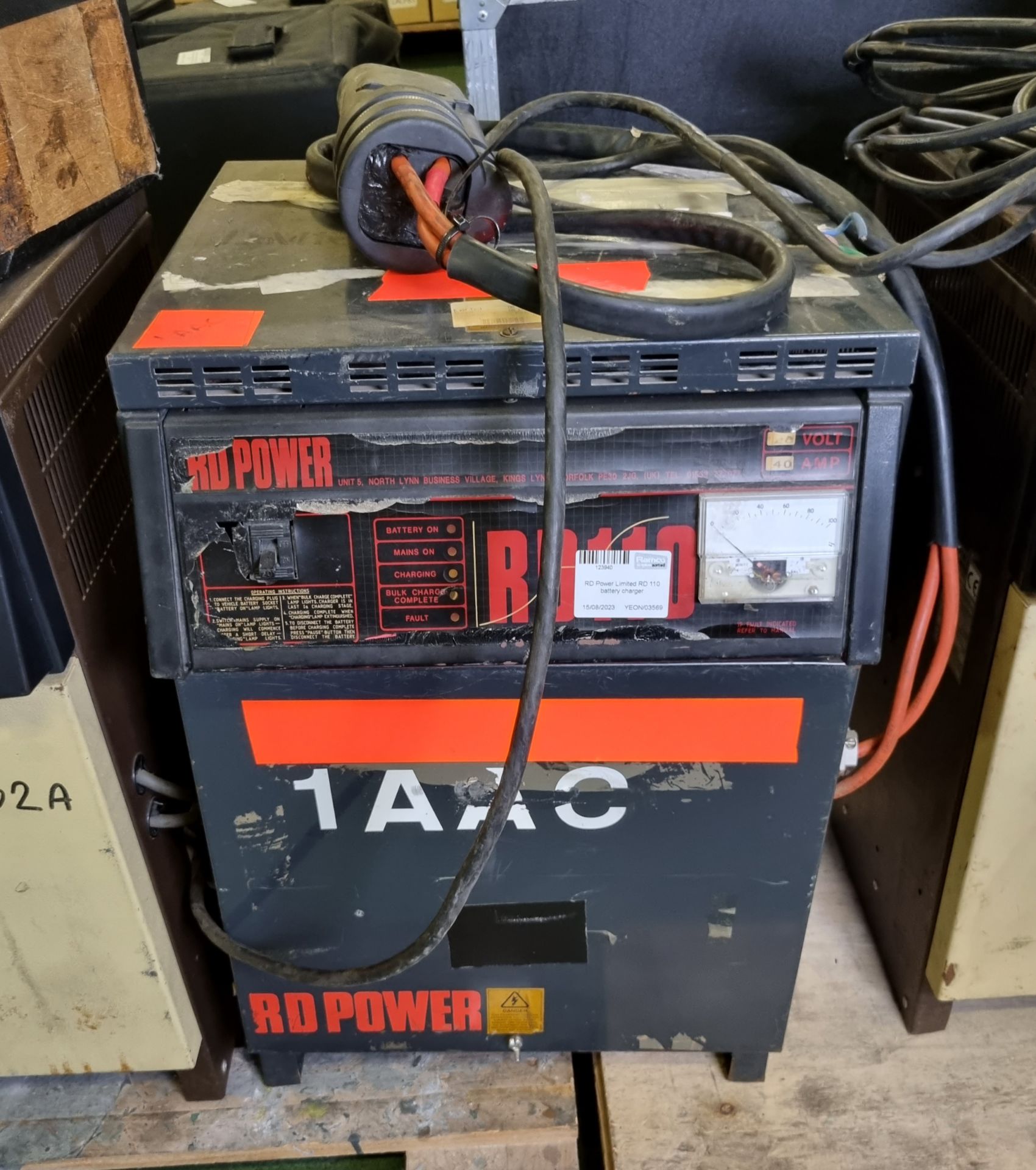 RD Power Limited RD 110 battery charger