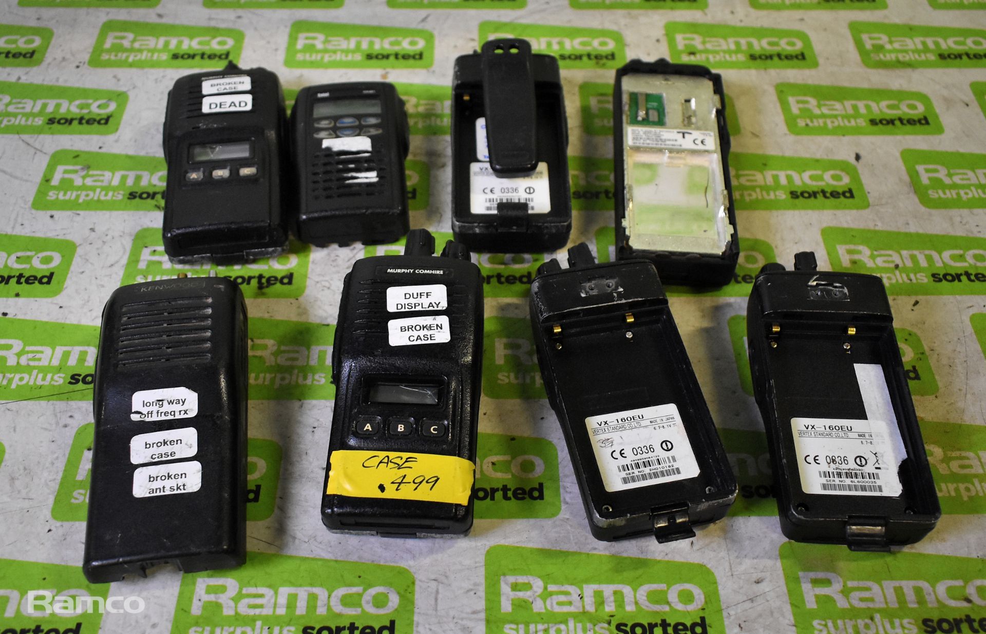 Approx 57x assorted two way radios - 19x Motorola GP900, 19x GP300, 10x Vertex, 1x Icom, 1x Maxon - Image 2 of 5