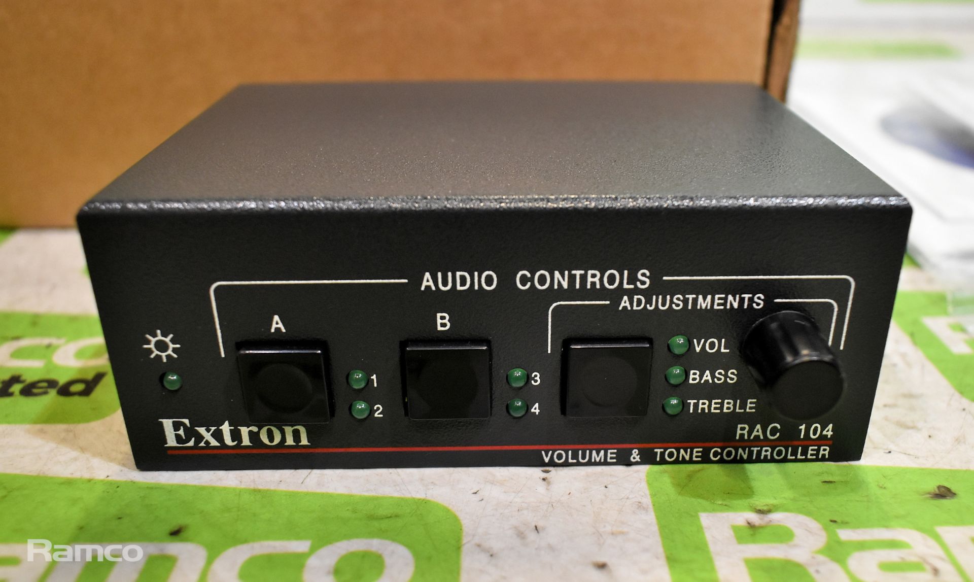 Extron RAC-104 four channel volume and tone remote audio controller - Image 3 of 6