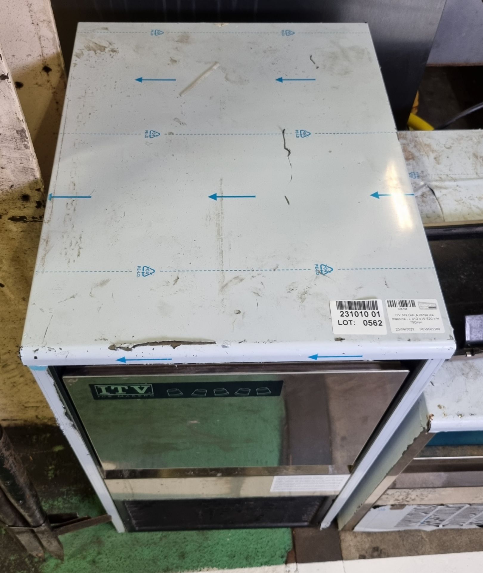 ITV NG GALA DP30 ice machine - L 410 x W 520 x H 750mm - Bild 2 aus 4