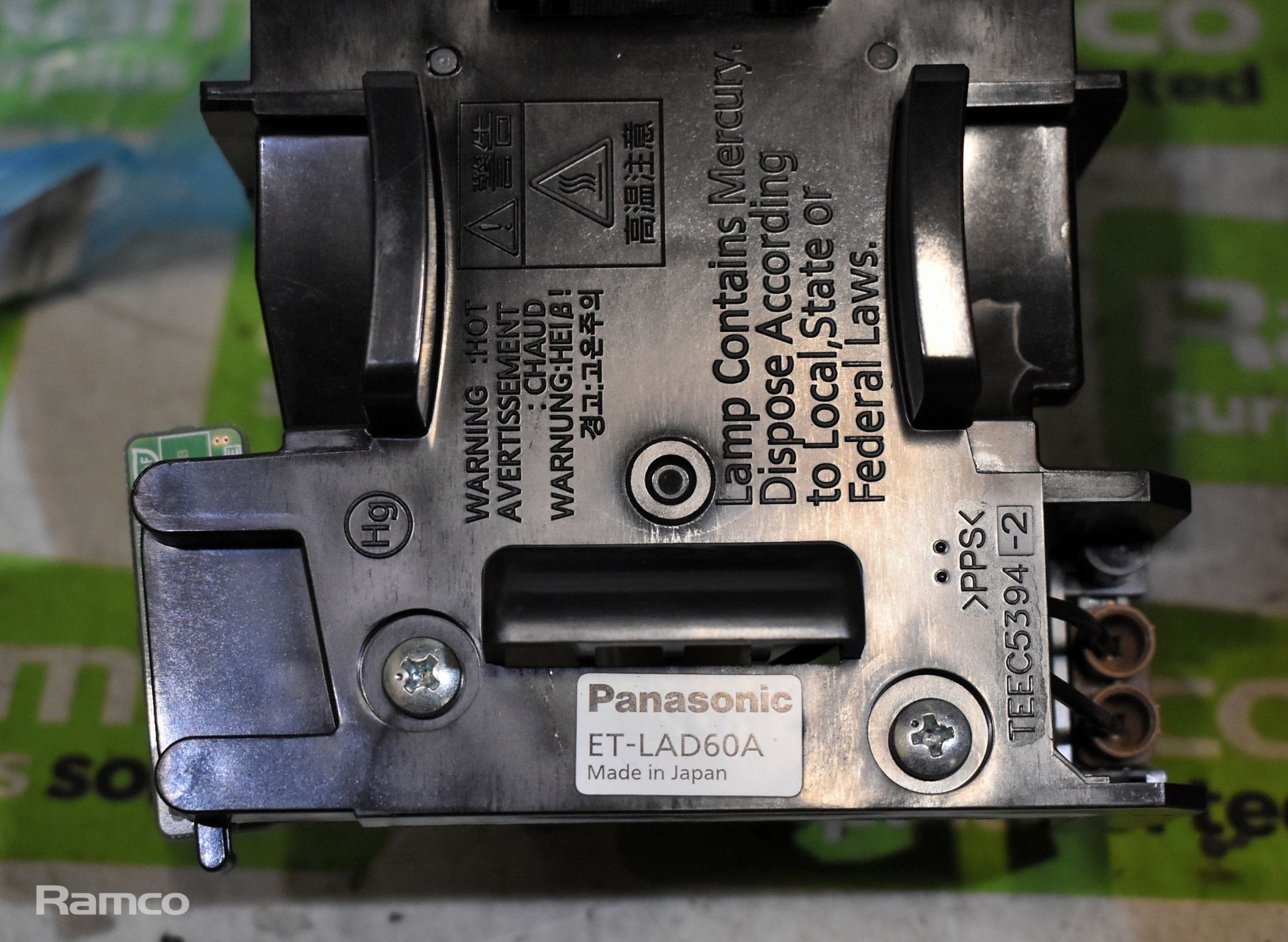 Panasonic ET-LAD60AW replacement lamp unit - Bild 7 aus 10