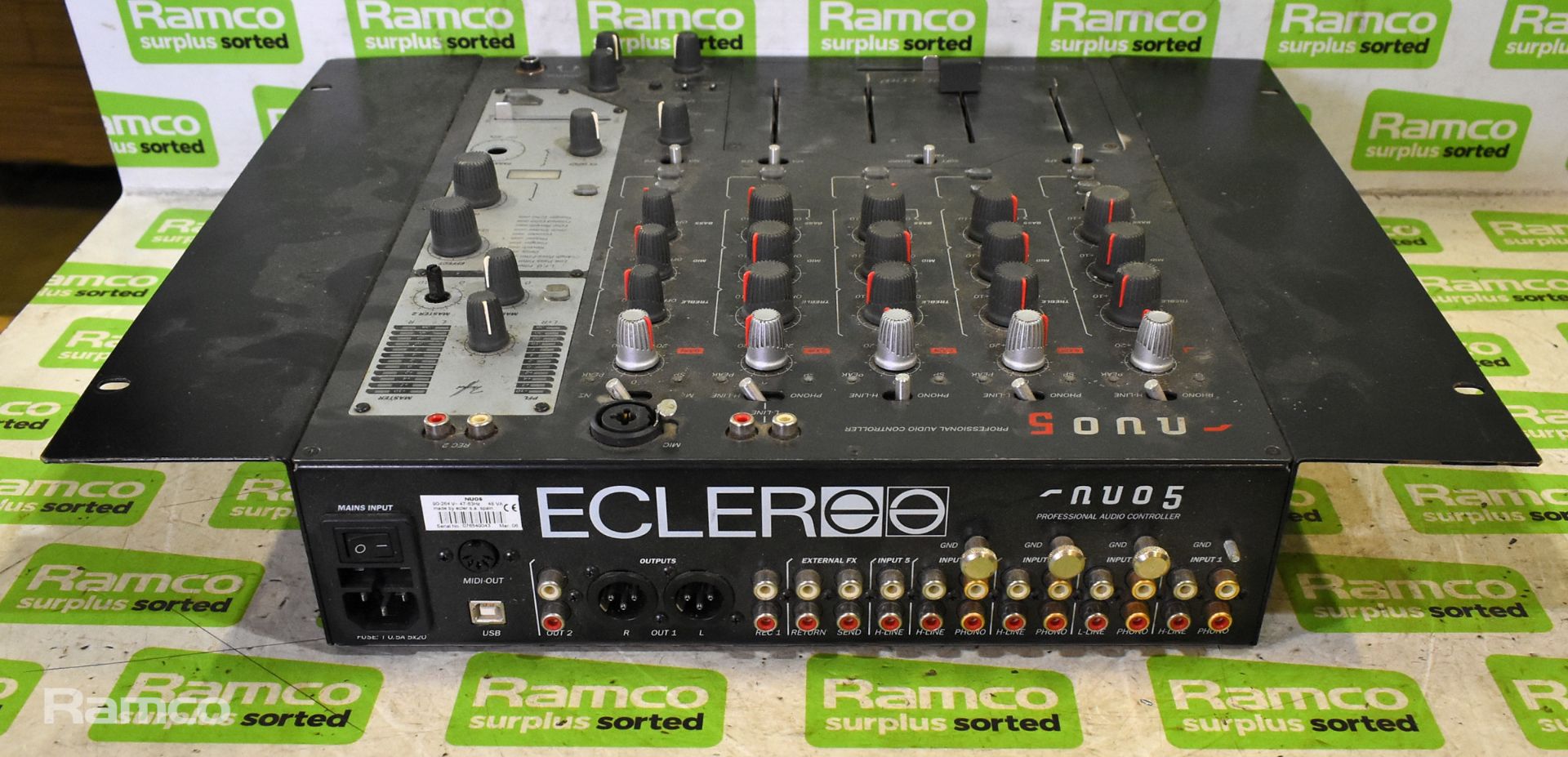 Ecler Neo5 DJ mixer - FAULTY - AS SPARES OR REPAIRS - Bild 3 aus 4
