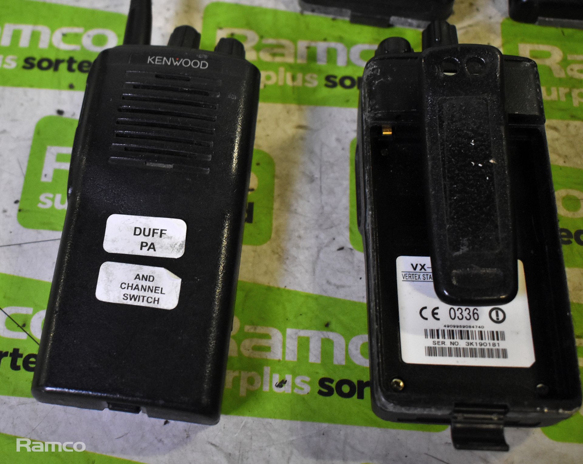 Approx 57x assorted two way radios - 19x Motorola GP900, 19x GP300, 10x Vertex, 1x Icom, 1x Maxon - Image 4 of 7
