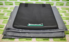 5x Stahlwille 91101047 18-slot tool rolls - new and unused (empty) - L 800 x W 350mm unrolled