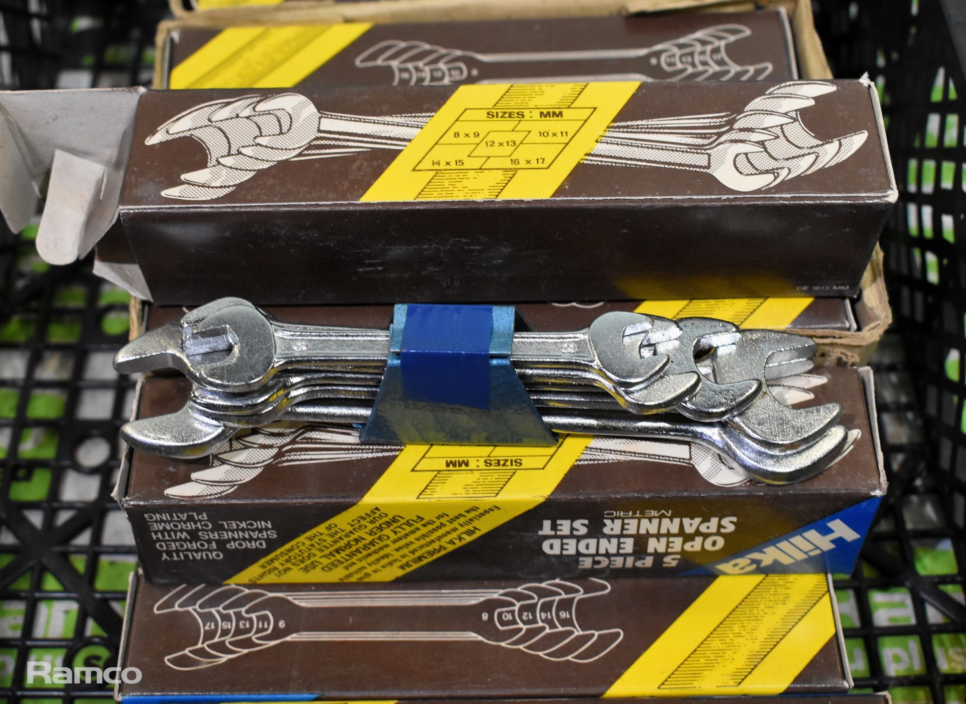 Hilka open end spanners - metric - 5 piece sets - 18 sets - Image 2 of 4