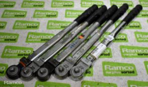 5x Sturtevant Richmont LTC - 2 torque wrench handles with 3/8 ratchet head - 17 - 85 Nm