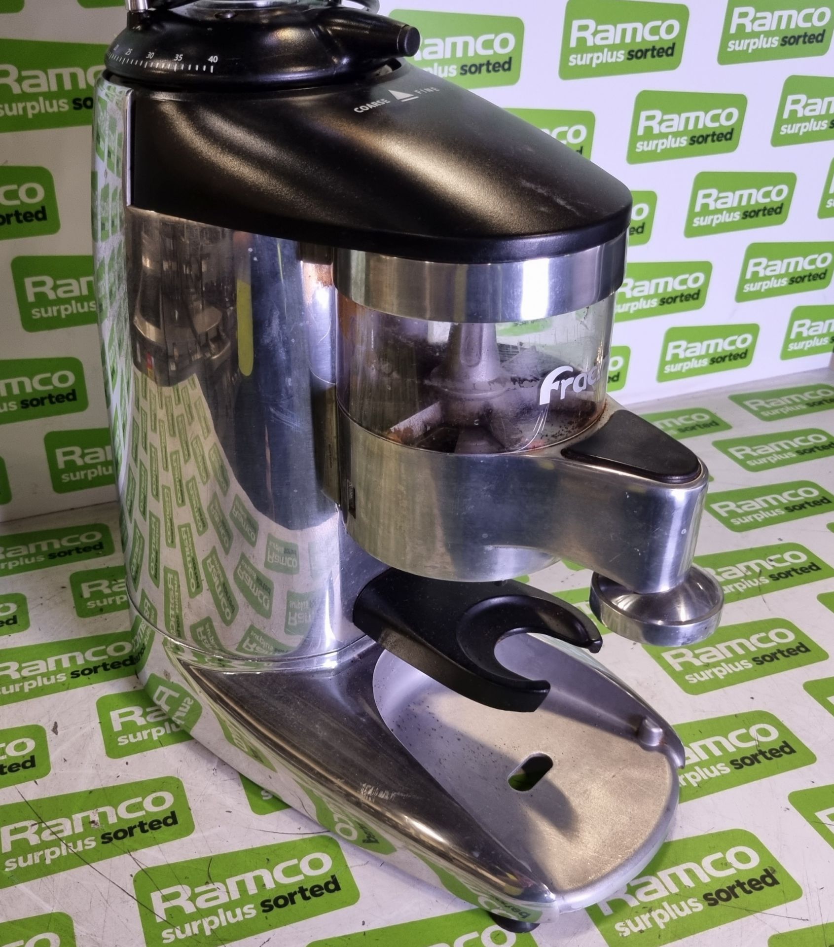Fracino K6 Polished bean to cup coffee grinder - Bild 3 aus 4