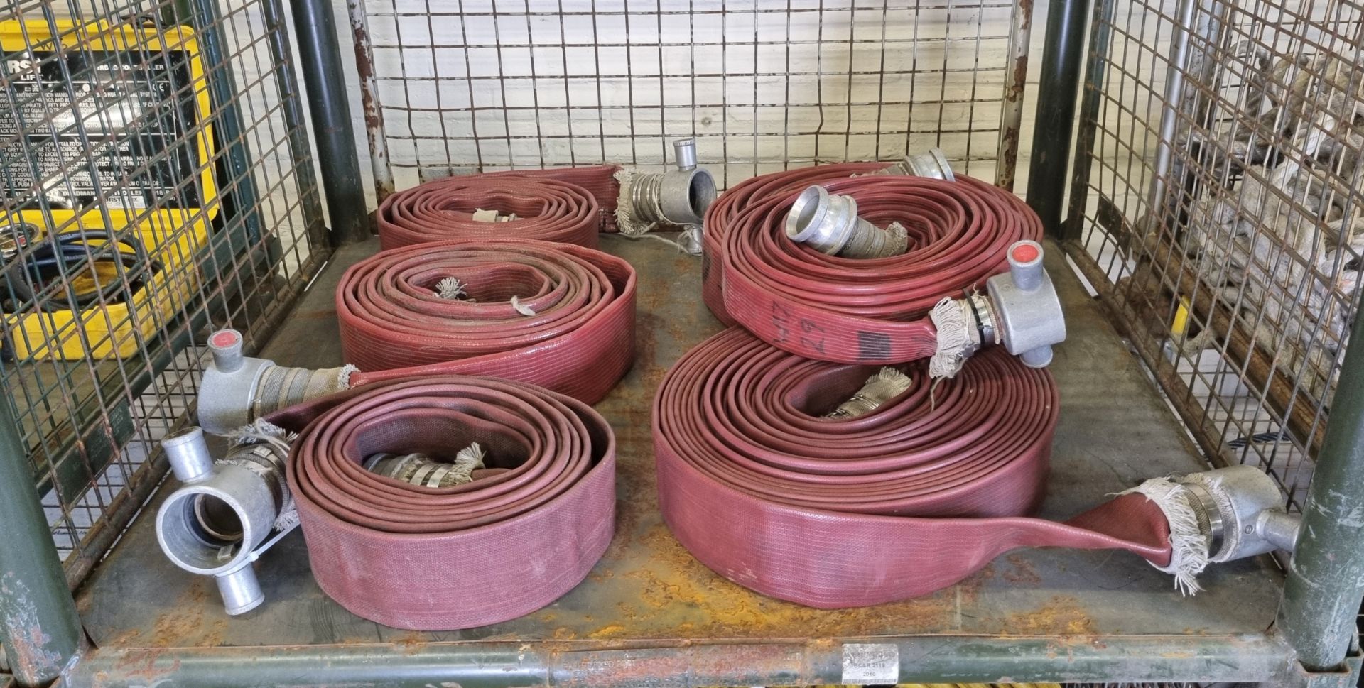 Angus Duraline 45mm lay flat hose with couplings - approx 10m in length, 2x Angus Duraline 64mm - Bild 2 aus 4