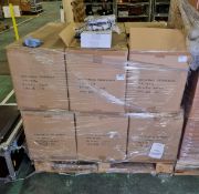 12x boxes of Tapmedic protective goggles - box of 150