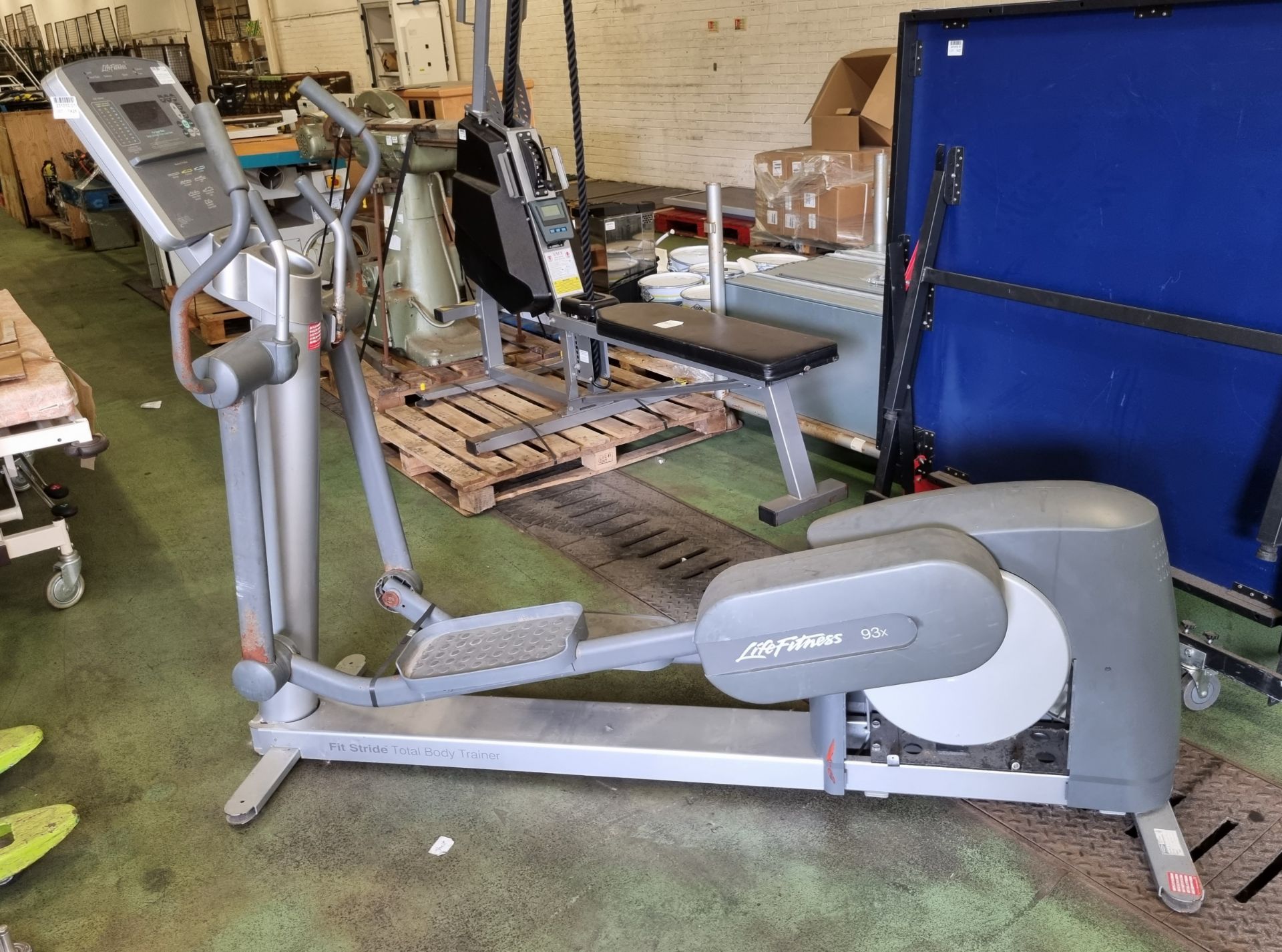 Life Fitness 93X fit stride total body trainer, cross trainer - L 2120 x W 1070 x H 1600mm