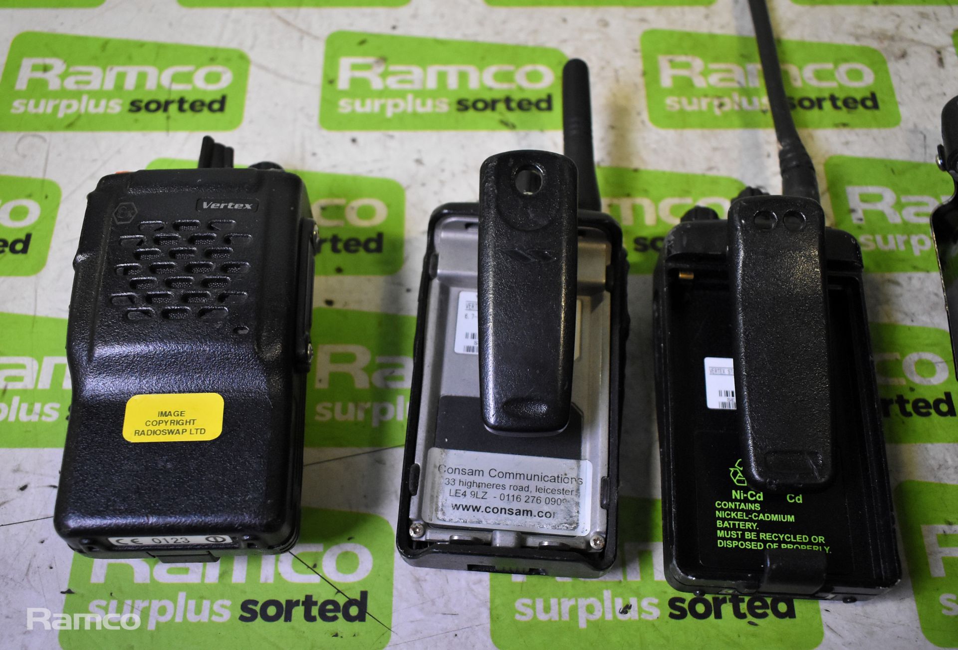 Approx 57x assorted two way radios - 19x Motorola GP900, 19x GP300, 10x Vertex, 1x Icom, 1x Maxon - Image 3 of 4