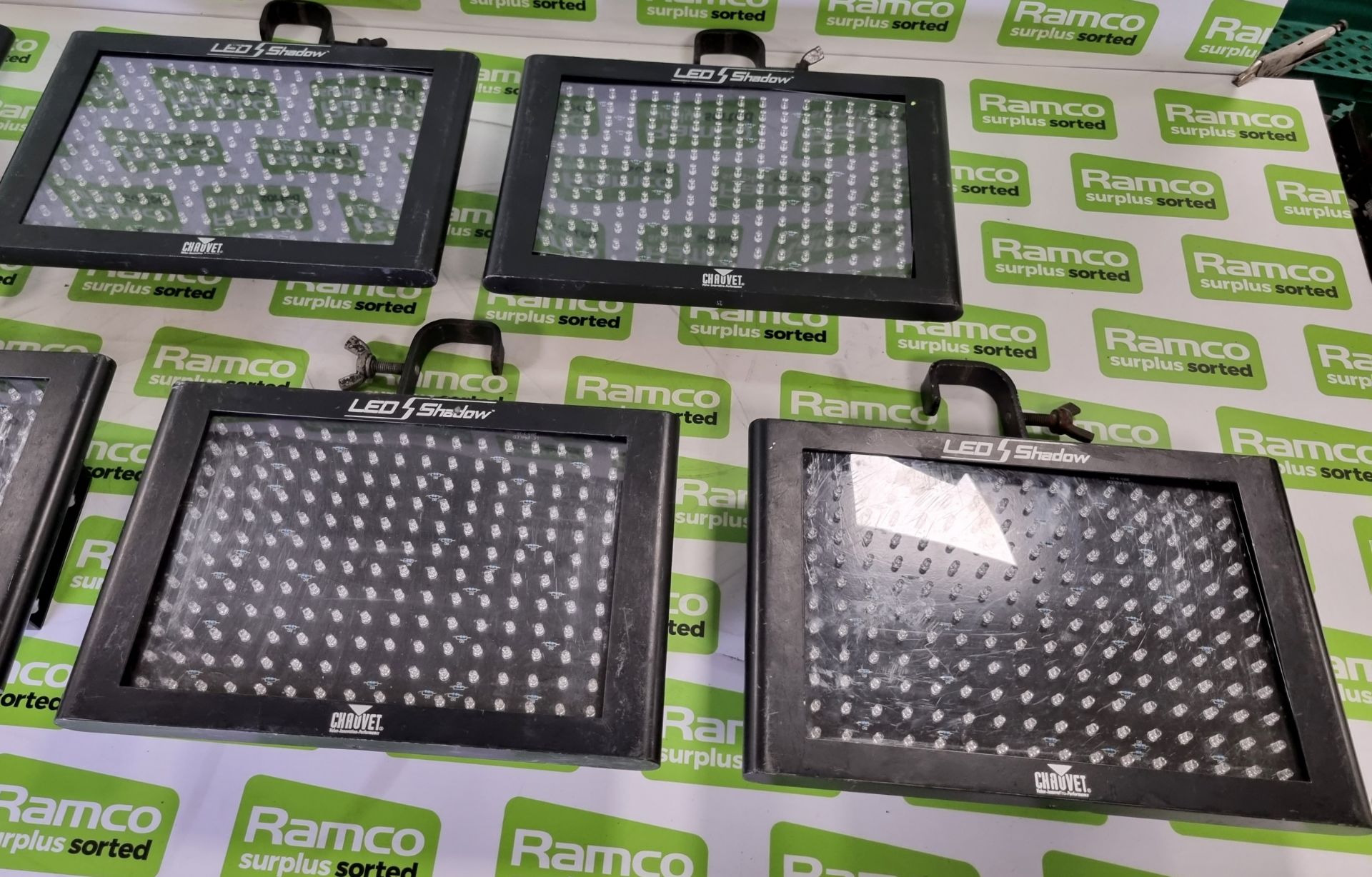 7x Chauvet LED shadow UV panels - Bild 2 aus 5