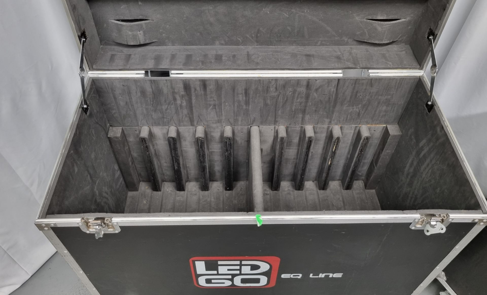 3x flight cases of LED GO 6mm EQ line video wall - 20x panels included - case sizes - W 1180 x D 555 - Image 11 of 12