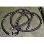 3x 2m refueling hoses