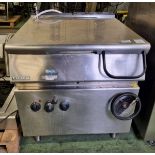 Hobart commercial Bratt pan 240V - Gas - L 800 x W 1050 x H 900mm