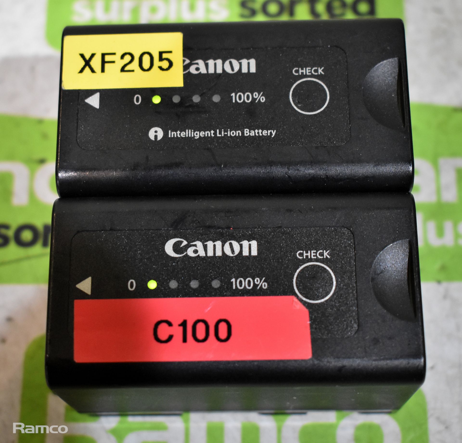 8x Canon BP-955 camera battery packs & 1x Canon BP-930 camera battery pack - Bild 5 aus 8