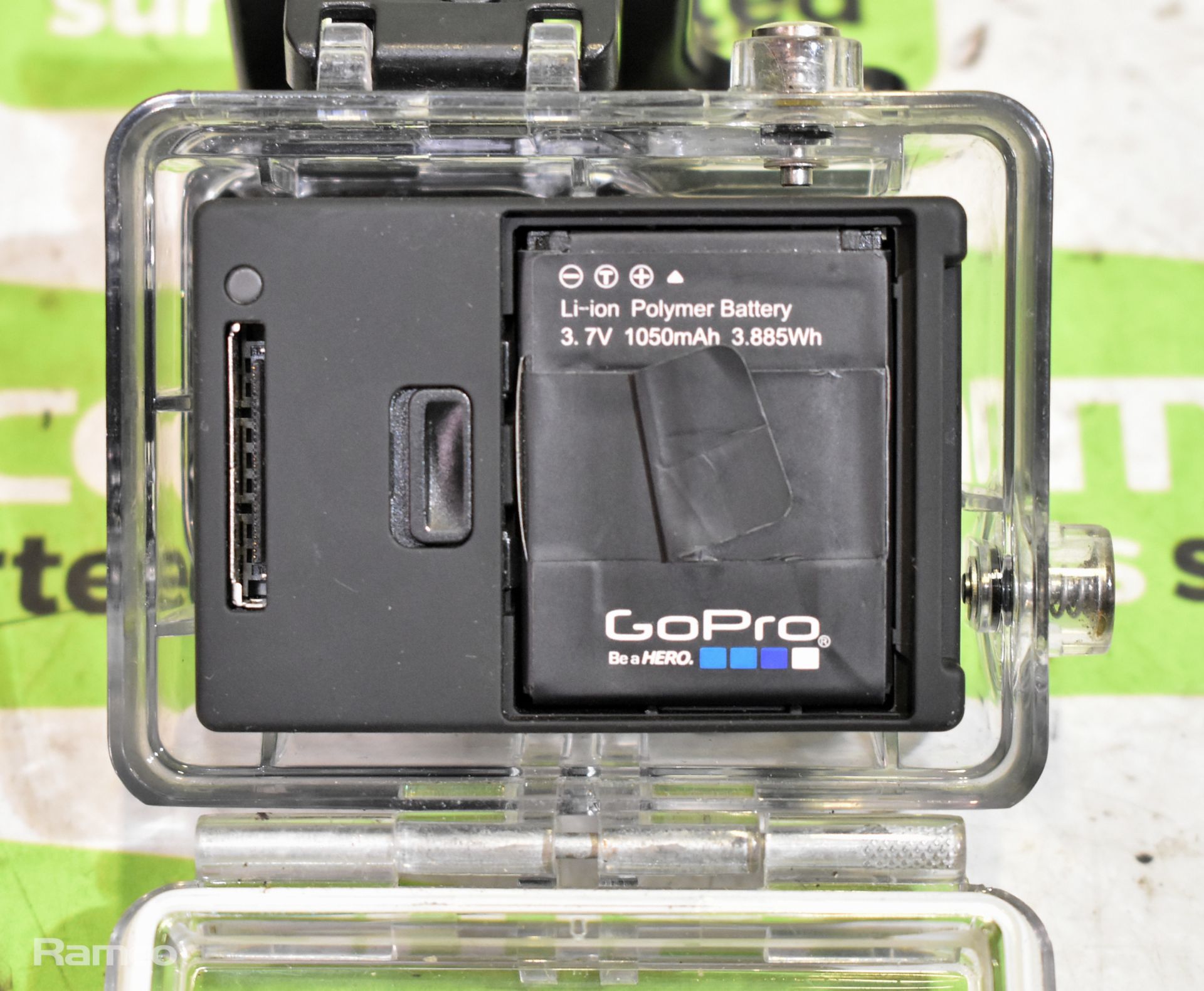 GoPro Hero 4 action camera in waterproof case, GoPro Hero 3 action camera in waterproof case, GoPro - Image 7 of 11