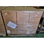 12x boxes of Tapmedic protective goggles - 150 pairs per box