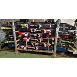 42x Dynastar skis with boot clamps - multiple styles