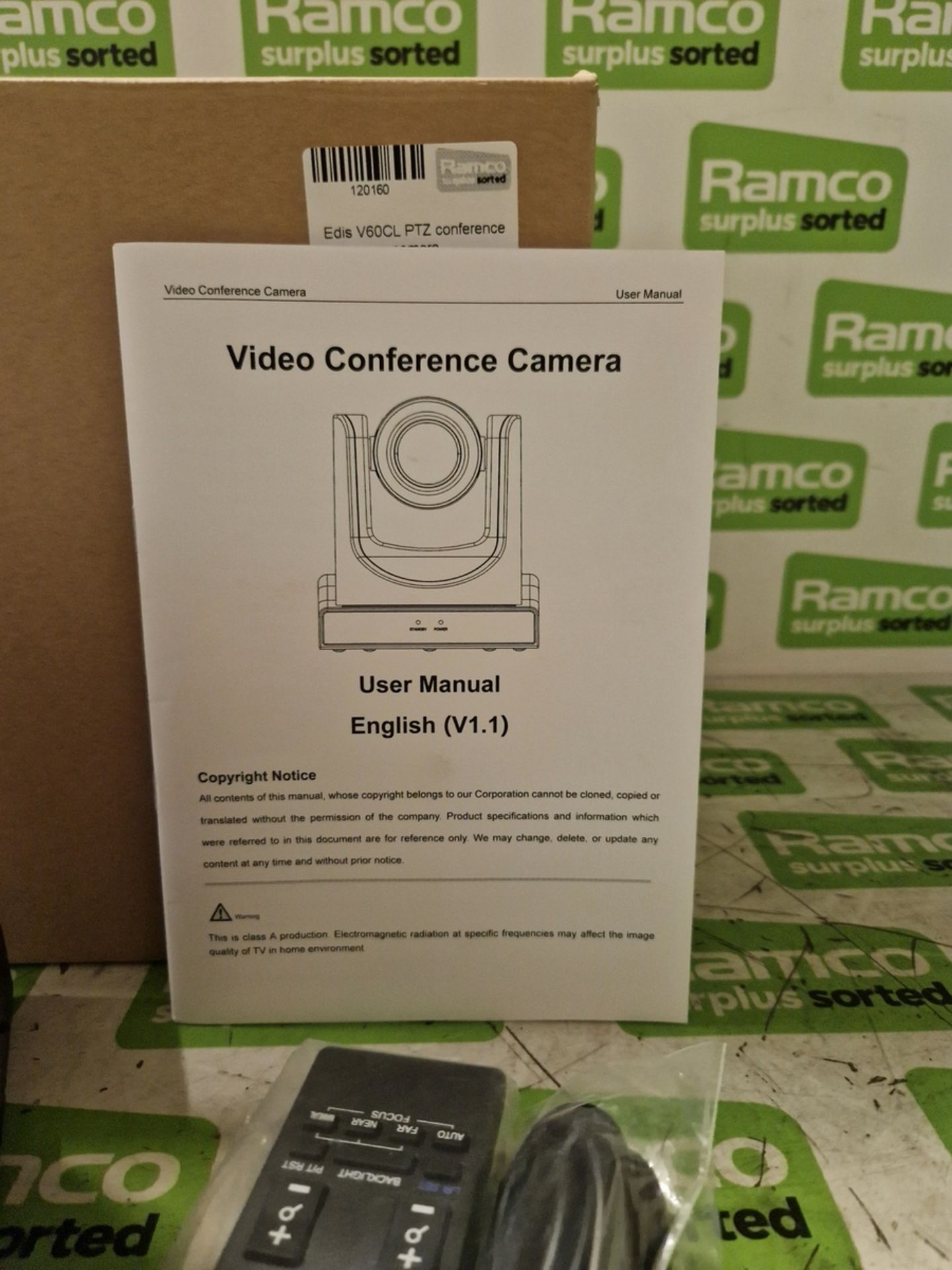Edis V60CL PTZ conference camera - Bild 7 aus 8