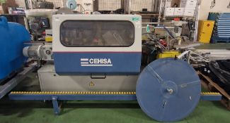 Cehisa Rapid EP-7 edgebanding machine - YOM 2007 - serial 4686 - 415V - 3 phase - 3.63kW - 5.9A