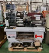 Harrison M300 bench lathe with Acu-Rite TurnMate DRO console - W 1700 x D 1900 x H 1250mm
