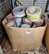 DIY consumables - 180 abrasive wheels and sandpaper