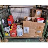 Garage consumables - Oils, lubricants, degreaser wipes