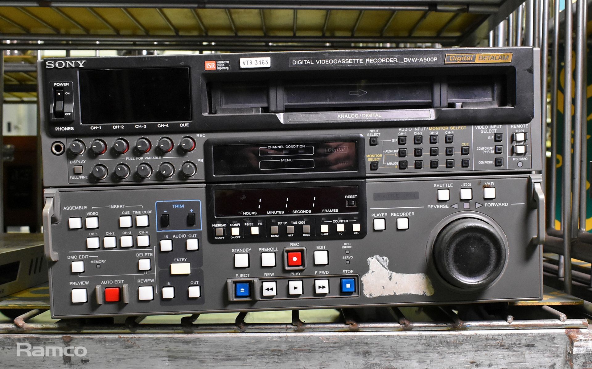 Sony DVW-A500P BetaCam digital video cassette recorder - Image 2 of 2