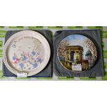 Limoges L'Arc De Triomphe limited edition plate - Edition number: GQ A33, Poole - Springtime