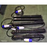 5x Geist power distribution units