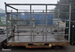 Handling Aids Ltd 1 tonne capacity scenery trailer sides - W 3400 x D 1840 x H 2380mm