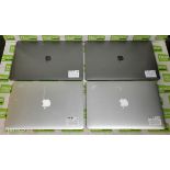 4x Apple MacBook Pros - full details in the description