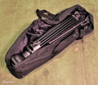 Autocue professional tripod unit with holdall bag